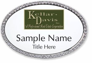 (image for) Kellar-Davis Real Estate Bling Silver Other badge