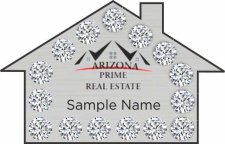 (image for) Arizona Prime Real Estate Shaped Silver badge