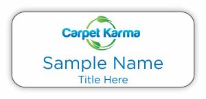 (image for) Carpet Karma Standard White badge
