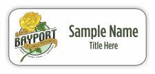 (image for) BAYPORT FLOWER HOUSES Standard White badge