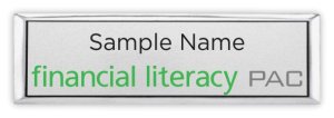 (image for) Financial Literacy PAC Small Executive Silver badge