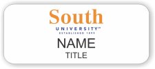 (image for) South University Standard White badge