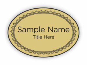 (image for) Thomas E. Strauss, Inc. Oval Gold badge