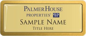 (image for) Palmer House Properties Prestige Gold Anodized badge