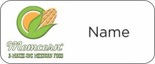 (image for) Momcorn Standard White badge
