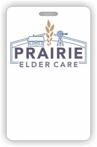 (image for) Prairie Elder Care ID Vertical badge