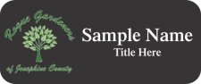 (image for) Rogue Gardeners of Josephine County Standard Black badge