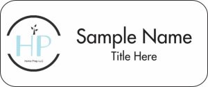(image for) Home Prep LLC Standard White badge