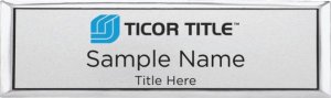 (image for) Ticor Title Company Small Executive Silver badge