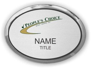 (image for) People\'s Choice Realty Services, LLC Oval Executive Silver badge