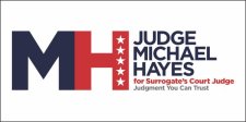 (image for) Judge Michael Hayes Standard White badge