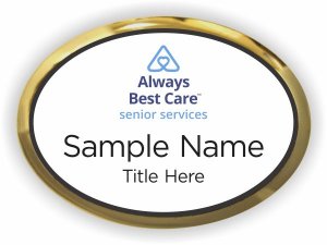 (image for) Always Best Care Oval Executive Gold Other badge
