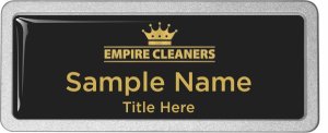 (image for) Empire Cleaners Prestige Pebbled badge