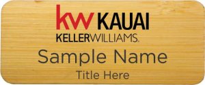 (image for) KW Kauai Standard Bamboo badge