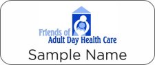 (image for) Comfort Keepers Standard White badge