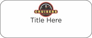 (image for) Cruisers Standard White badge