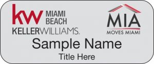 (image for) Keller Williams Miami Beach Standard Silver badge