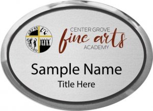 (image for) Center Grove Fine Arts Academy Oval Executive Silver badge