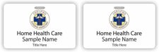 (image for) Home Health Care ID Horizontal Double Sided badge