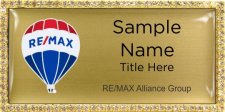 ReMax Alliance Group Bling Gold badge