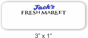 (image for) Jack\'s Fresh Market Standard White badge