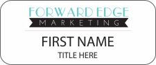 (image for) FORWARD EDGE MARKETING Standard White badge