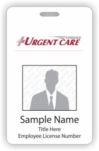 (image for) Cypress Urgent Care Photo ID Vertical badge