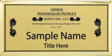 (image for) Gipson Pendergrass People's Mortuary, LLC Executive Gold Other badge