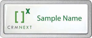 (image for) CRMNEXT Prestige Pebbled badge