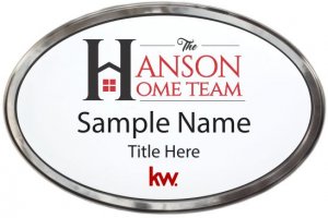 (image for) The Hanson Home Team Oval Prestige Polished badge