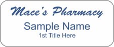 (image for) Mace's Pharmacy Standard White badge