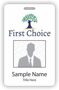 (image for) First Choice Senior Placement Photo ID Vertical badge