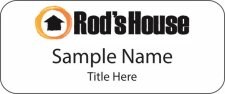 (image for) Rod's House Standard White badge