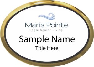 (image for) Maris Pointe Oval Executive Gold Other badge