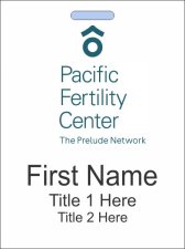 (image for) Pacific Fertility Center ID Vertical badge