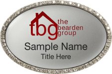 (image for) Keller Williams - The Bearden Group Oval Bling Silver badge