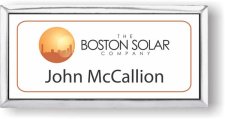 (image for) Boston Solar Executive Silver Other badge