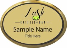 (image for) Lush Catered Bar, LLC Oval Executive Gold badge