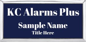 (image for) KC Alarms Plus Executive Silver badge