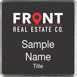 (image for) Front Real Estate Co. Square Executive Black badge