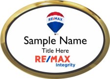 (image for) ReMax Integrity Medford Oval Executive Gold Other badge