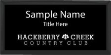 (image for) Hackberry Creek Country Club Executive Black badge