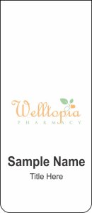 (image for) Welltopia ID Vertical badge