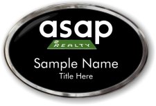 (image for) ASAP REALTY Oval Prestige Polished badge