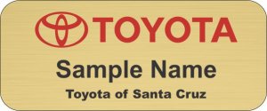 (image for) Toyota Standard Gold badge