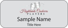 (image for) Highland Cashiers Players Standard Silver badge