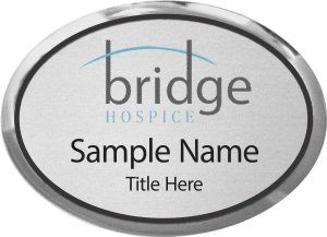 (image for) Bridge Hospice Oval Executive Silver badge