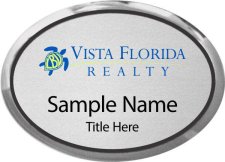 (image for) Vista Florida Realty Oval Executive Silver badge