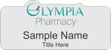 (image for) Olympia Pharmacy Shaped Silver badge