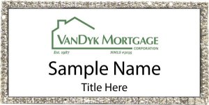 (image for) VanDyk Mortgage Bling Silver badge